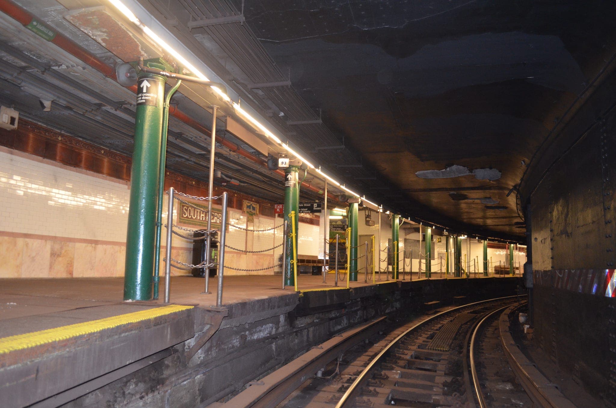 Abandoned South Ferry Loop Station